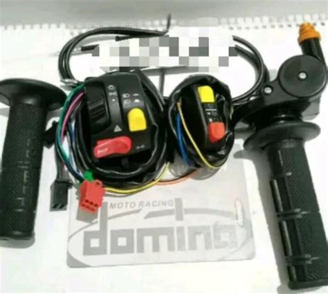 Paket Gas Spontan Kabel Domino Plus Saklar Kanan Dan Kiri Domino