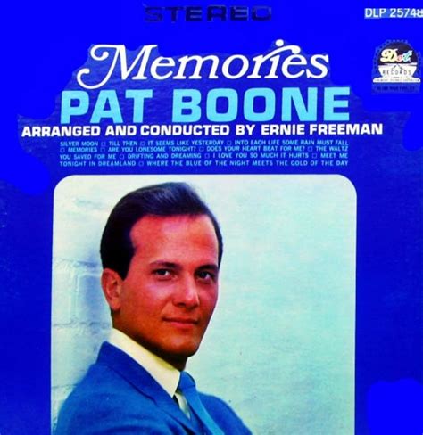 Pat Boone Memories Hitparadech