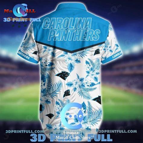 Nfl Carolina Panthers Hawaiian Shirt Short Kingkong Godzilla Limited