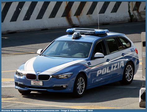 Bmw Serie 3 F31 Touring Polizia M0314 Album Foto