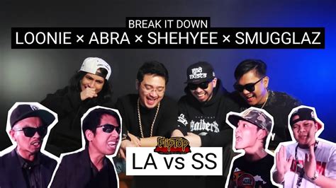 Loonie Abra Shehyee Smugglaz Break It Down Rap Battle Review