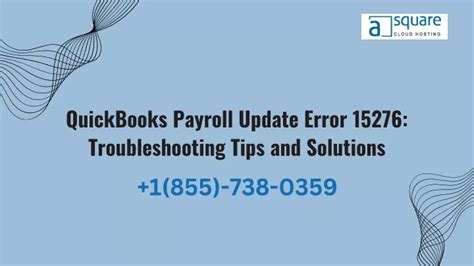 PPT How To Resolve QuickBooks Payroll Update Error Code 15276