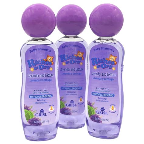 Ricitos De Oro Lavender Baby Shampoo Children Cleansing