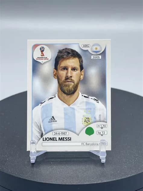 Panini World Cup Russia Album Stickers Lionel Messi