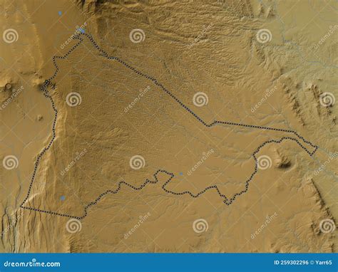 Kiambu Kenya Physical No Legend Stock Illustration Illustration Of