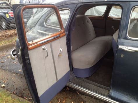 1947 Dodge Custom Sedan 6 Cylinder L Head Fluid Drive Trans Suicide