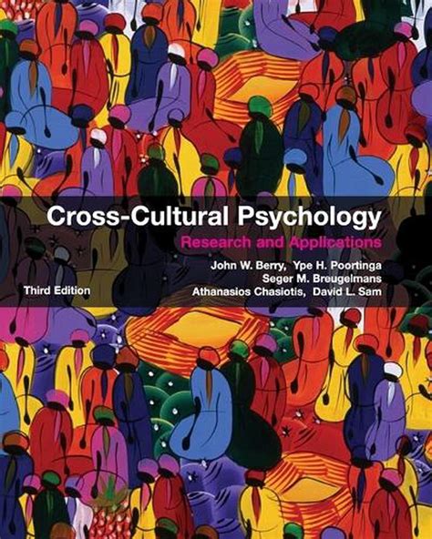 Cross Cultural Psychology 3rd Edition By John W Berry Paperback