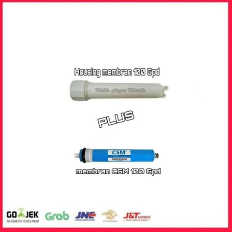 Jual Housing Membrane RO 100 Gpd Set Lengkap Membrane CSM 100Gpd