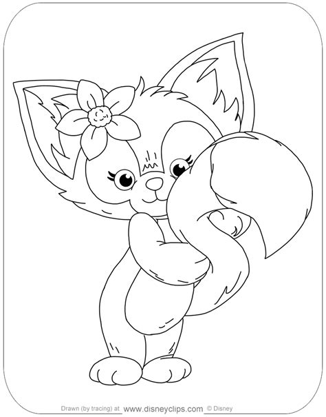 16 Duffy The Bear And Friends Coloring Pages