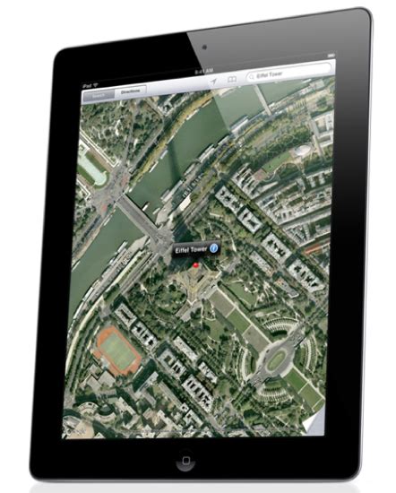 View Google Maps On IPAD 2