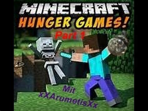 Lets Play Minecraft Hunger Games Part1 Deurtsch Mit Arumetis