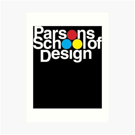 "Parsons School of Design (1980s Logo)" Art Print for Sale by ...