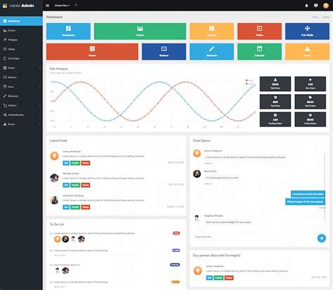 Best Free Bootstrap Admin Templates Begindot