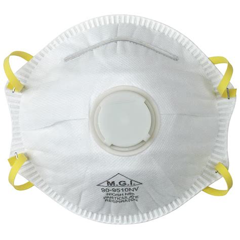 N95 Particulate Respirator Mask with Exhale Valve - 90-9510NV - Single