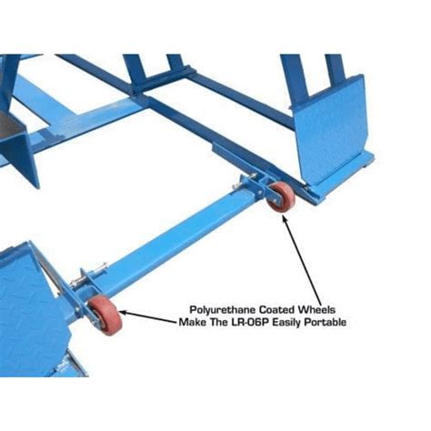 Atlas Lr06 Portable Low Rise 6000 Lb Capacity Scissor Lift