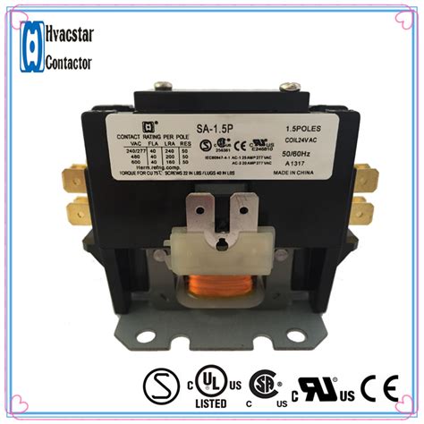 Pole Definite Purpose Contactor Ul Certification Ac Contactor For