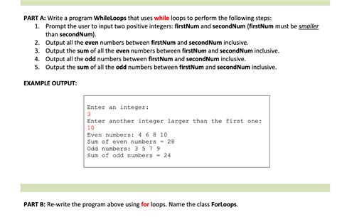 Answered Part A Write A Program Whileloops That Bartleby