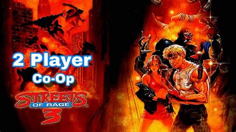 Streets Of Rage Ps Player Co Op Longplay Fps No