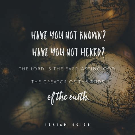 Isaiah 40:28 | Creative | Scripture Art | Free Church Resources from ...