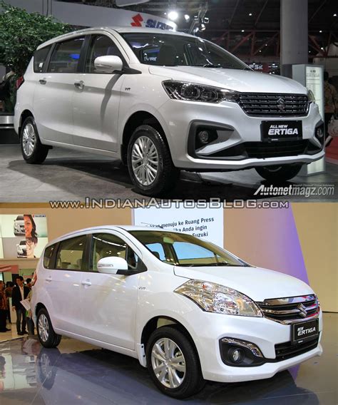 Suzuki Ertiga Vs Suzuki Ertiga Old Vs New