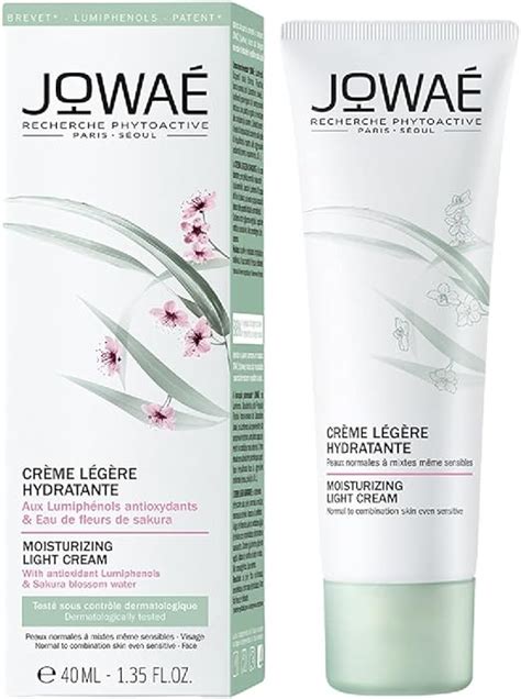 Jowa Crema Viso Idratante Leggera Con Acqua Di Fiori Di Sakura Per