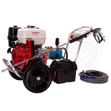 Pressure Pro Eagle Ii 4000 Psi Gas Cold Water Aluminum Frame Pressure Washer W Cat Pump