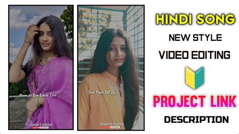 Hindi New Style Video Editing Toturial🔰 Main Jis Din Bhula Doon Tera