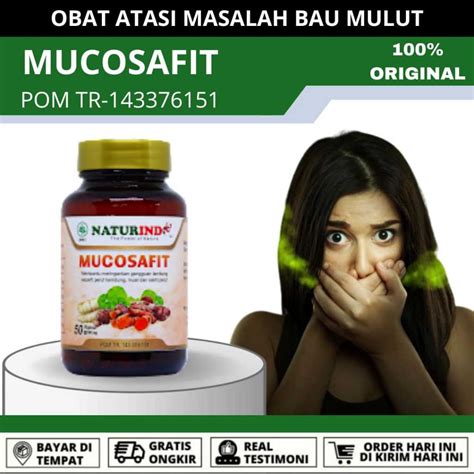 Jual Obat Penghilang Bau Mulut Paling Ampuh Nafas Bau Herbal Mucosafit