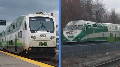 Railfanning Go Transit And Via Rail At Oakville Go Youtube