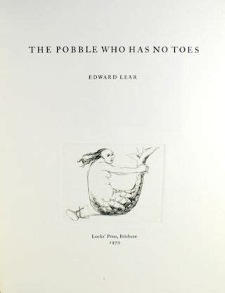 The Pobble Who Has No Toes by Edward Lear on Bromer Booksellers ...