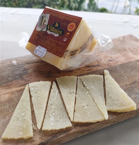 Queso Manchego Curado Dop G Aprox Etiqueta Roja Goure