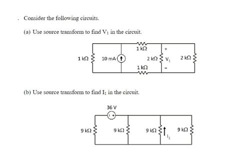 [solved] Consider The Following Circuits A Use Solutioninn