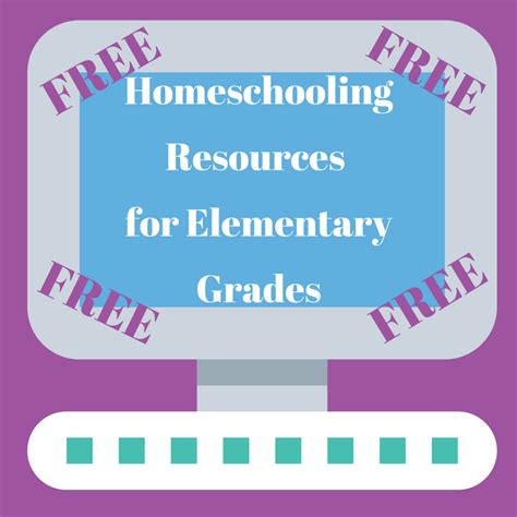 Free Homeschooling Resources for Elementary Grades