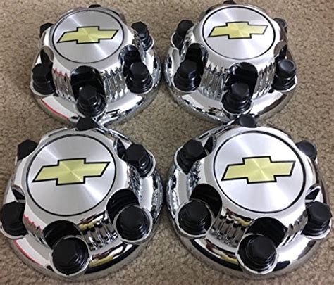 Buy BRNDIO Set Of 4 Chrome Chevy Silverado 6 Lug 1500 Center Caps 16