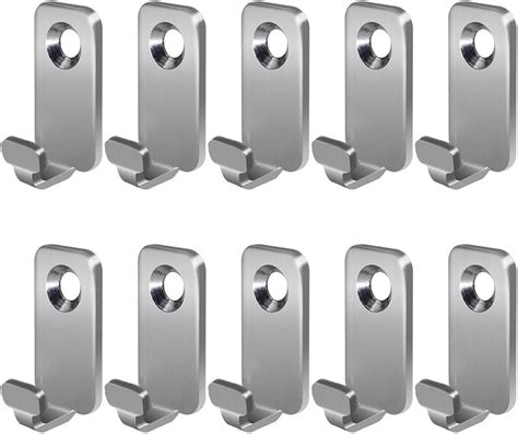 Hillman 54117 Wide Channel Metal Mirror Clips 1 4 X 1 X 1 1 2 15