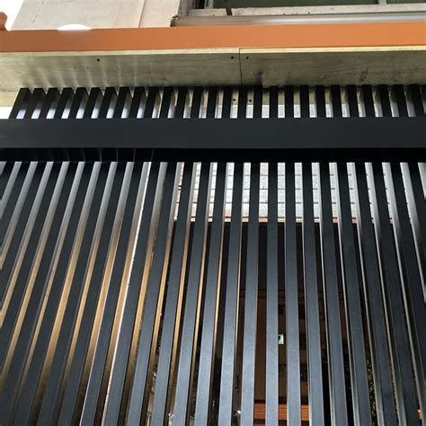 Hihaus Custom Modern Aluminium Vertical Slat Fencing Gates Hihausbm