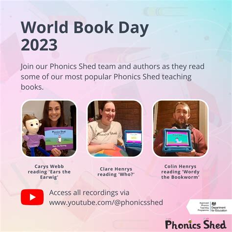 Phonics Shed On Twitter 📚🥰 Happy World Book Day 📖😍 We Are Treating