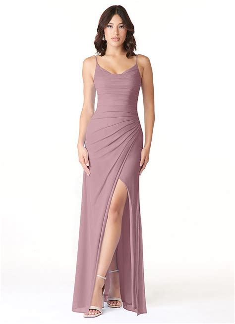 Dusty Rose Azazie Deandra Bridesmaid Dresses Azazie