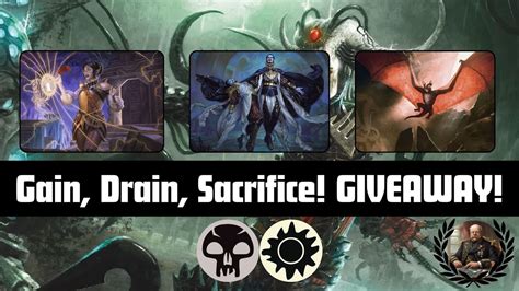 Giveaway Gain Drain Sacrifice Standard Ranked Mtga Magic