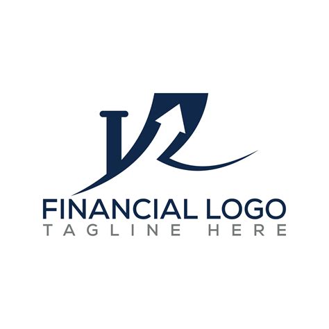 financial logo design  vector format  vector art  vecteezy