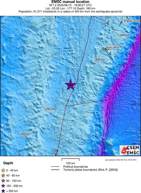 Cutremur Major Cu Magnitudinea De Grade In Fiji Cutremur Net