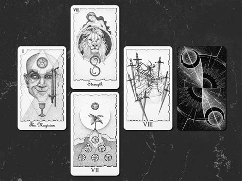 Jeu De Tarot De L Univers Mystique Avec Guide Et Sac De Tarots Jeu De