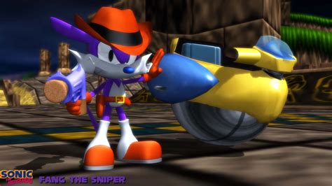 Download Fang The Sniper Striking A Pose On A Vivid Colorful