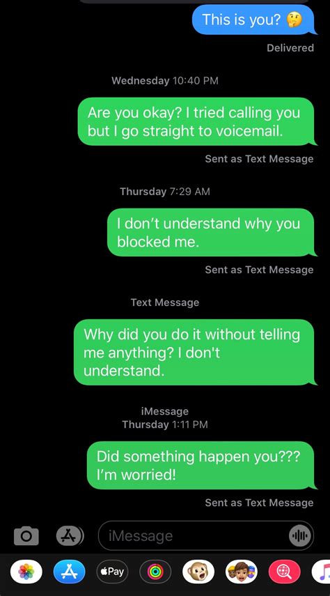 Iphone Messages Green But Not Blocked Meggan Morrell