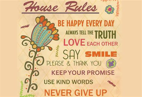 House Rules That Every Child Should Follow