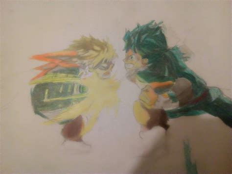 Deku Vs Bakugo Gamers Artistas Y Otakus Amino