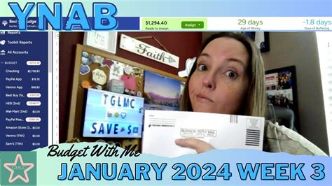 YNAB Budget With Me January Week 3 YouTube