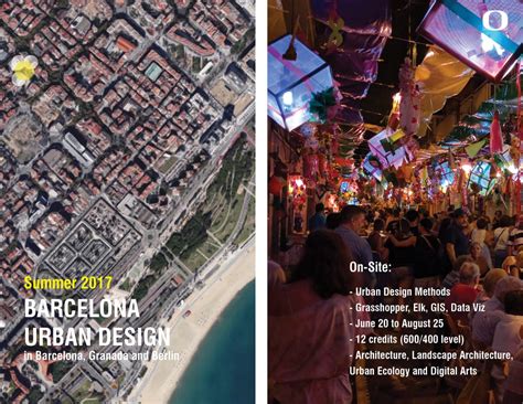 Barcelona Urban Design Program 2021