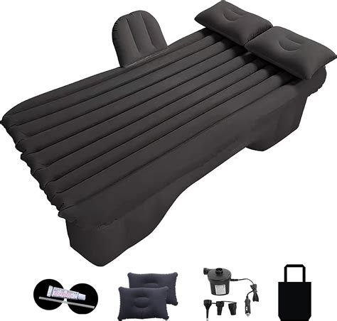 SAYGOGO Matelas gonflable de voiture lit de voyage Matelas épais de