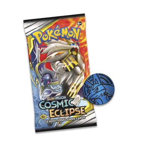 Pok Mon Tcg Sun Moon Cosmic Eclipse Booster Pack Coin Mismagius